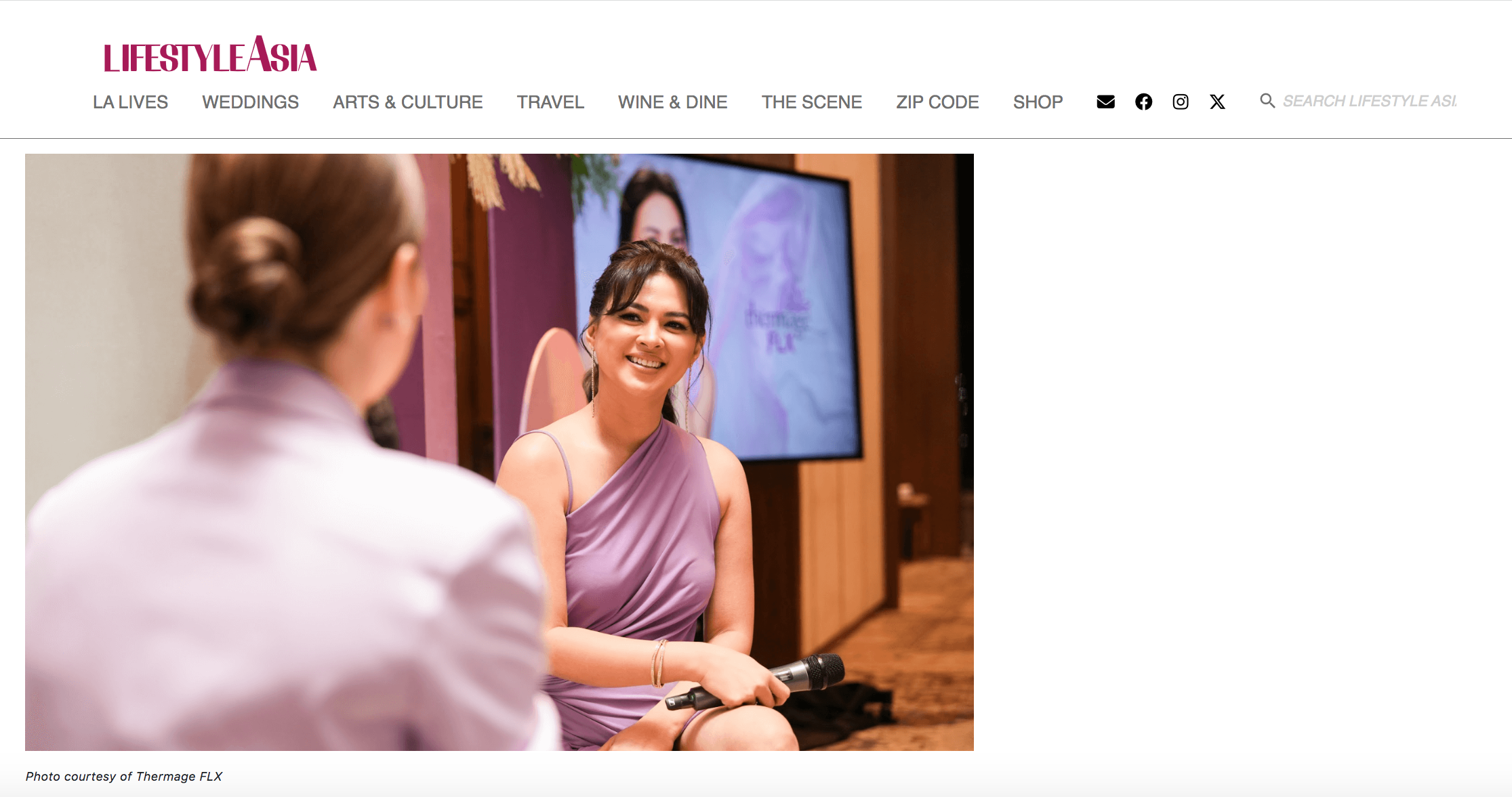 Thermage Media & PR Launch  December 18, 2023  The Penthouse, Grand Hyatt, BGC  Event Management  PR & Media Management  Venue Styling  Flowers Set Up